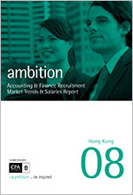 Ambition - Hong Kong salary index 2008