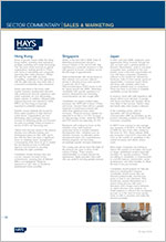 Hays - Hong Kong salary index 2009