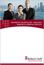 Robert Half - Hong Kong salary index 2010